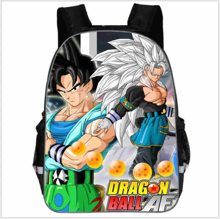 Рюкзак с драконом и шариком, ультра-Instinct Goku Z Vegeta, супер Saiyain, повседневные школьные сумки для маленьких мальчиков и девочек, подростков, Mochilas Bolsa - Цвет: as pictures