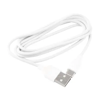 

New 1M USB 2.0 Data Cable Male to USB-C 2.0 Type C Male Data Sync Charger Cable Cord Universal For Mobile Phone Tablet PC White