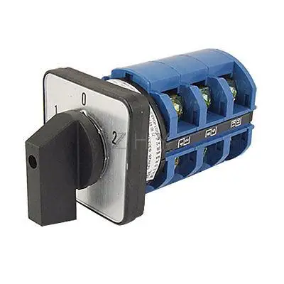  AC 380V 63A 12 Terminals on/off/on Rotary Cam Switch
