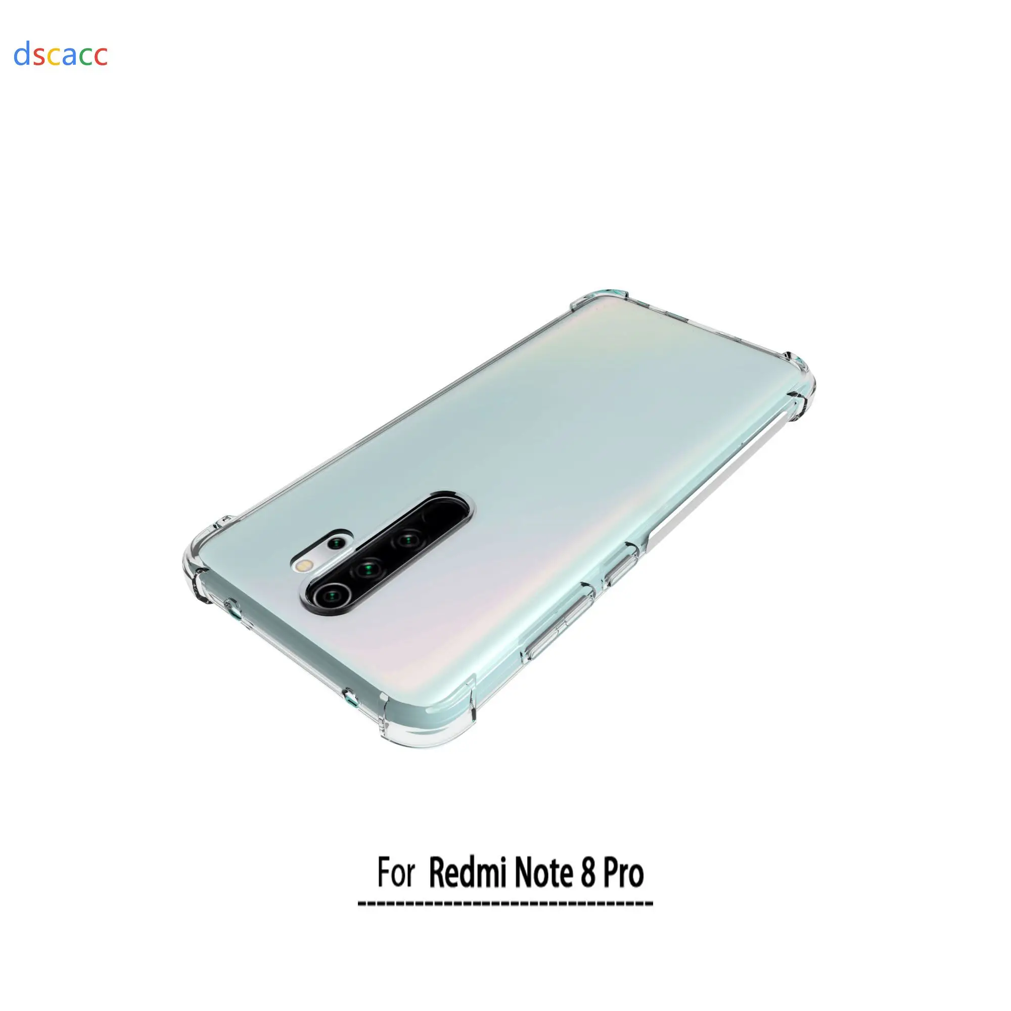DSCACC чехол с воздушной подушкой из ТПУ для Red mi Note 8 Pro SE 8 Red mi Note 7 GO mi Play mi x 3 100 шт