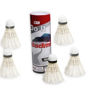 

803-5 Regenerating Head Buckling Badminton Primary Training Badminton Competition Training 5Pcs