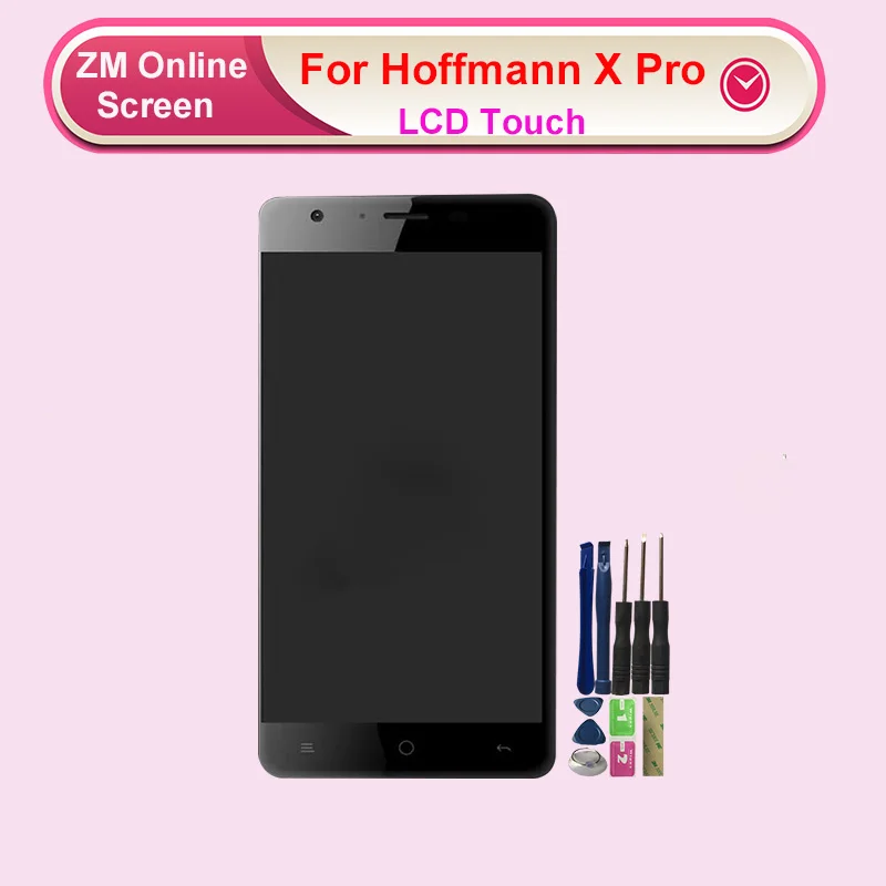 

New For Hoffmann X Pro LCD Display With Touch Screen Digitizer Assembly Replacement With Tools