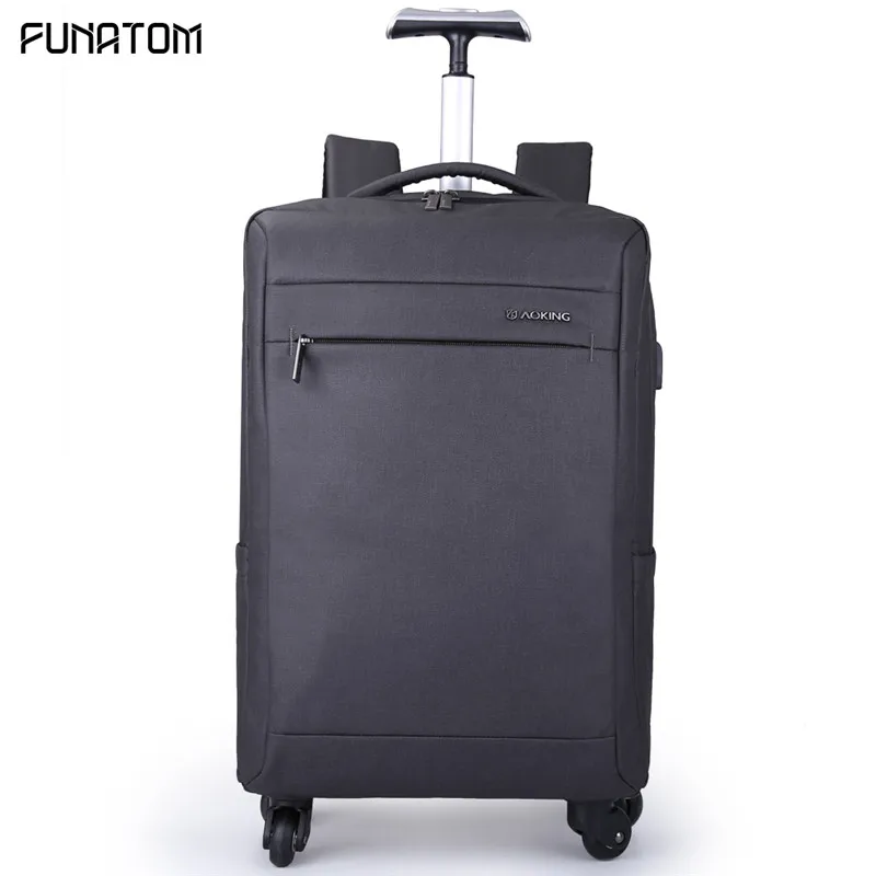 Мужской рюкзак на колесиках колесах сумки с колесиками для деловой каюты