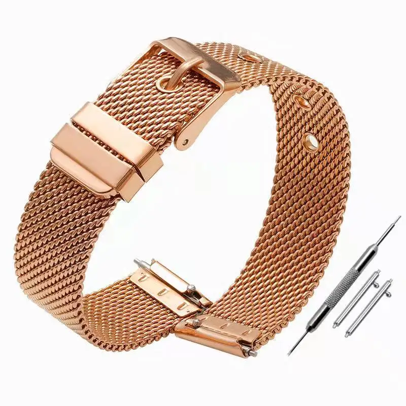 Stainless Steel Milanese Quick Release Watchband Wristband
