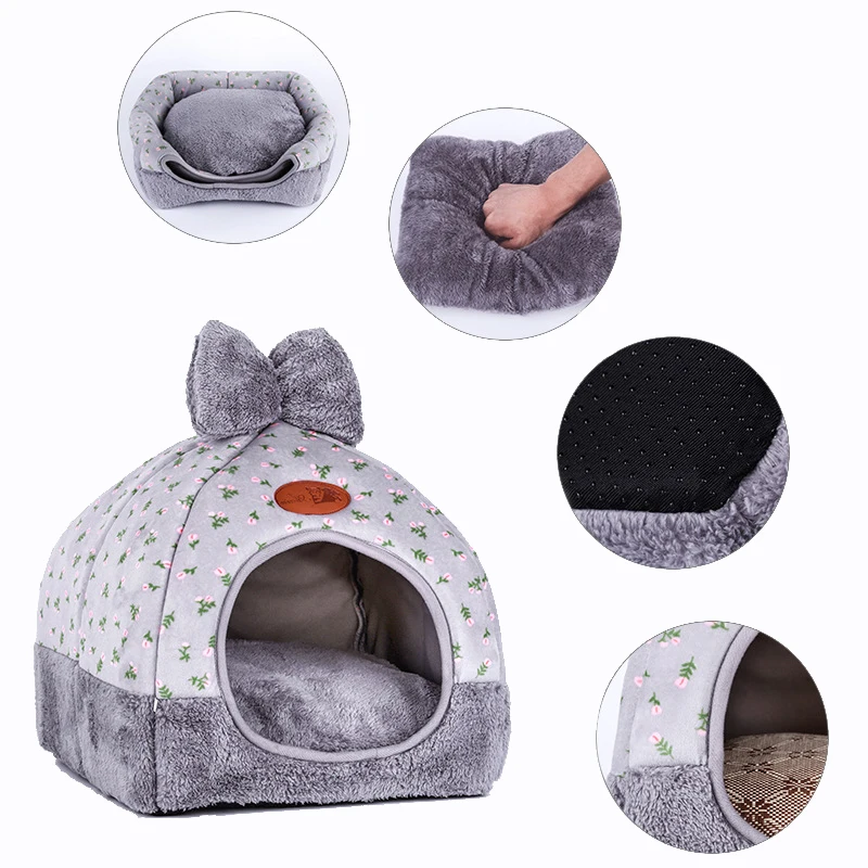 Small Pet Dog House Kennel Bed Mat Cat Blanket Pets Tent Unfolding To Be Thicken Winter Pet Beds Mattress Flannel Fabric Warm Small Pet Dog House Kennel Bed Mat Cat Blanket Pets Tent Unfolding To Be Thicken Winter Pet Beds Mattress Flannel Fabric Warm