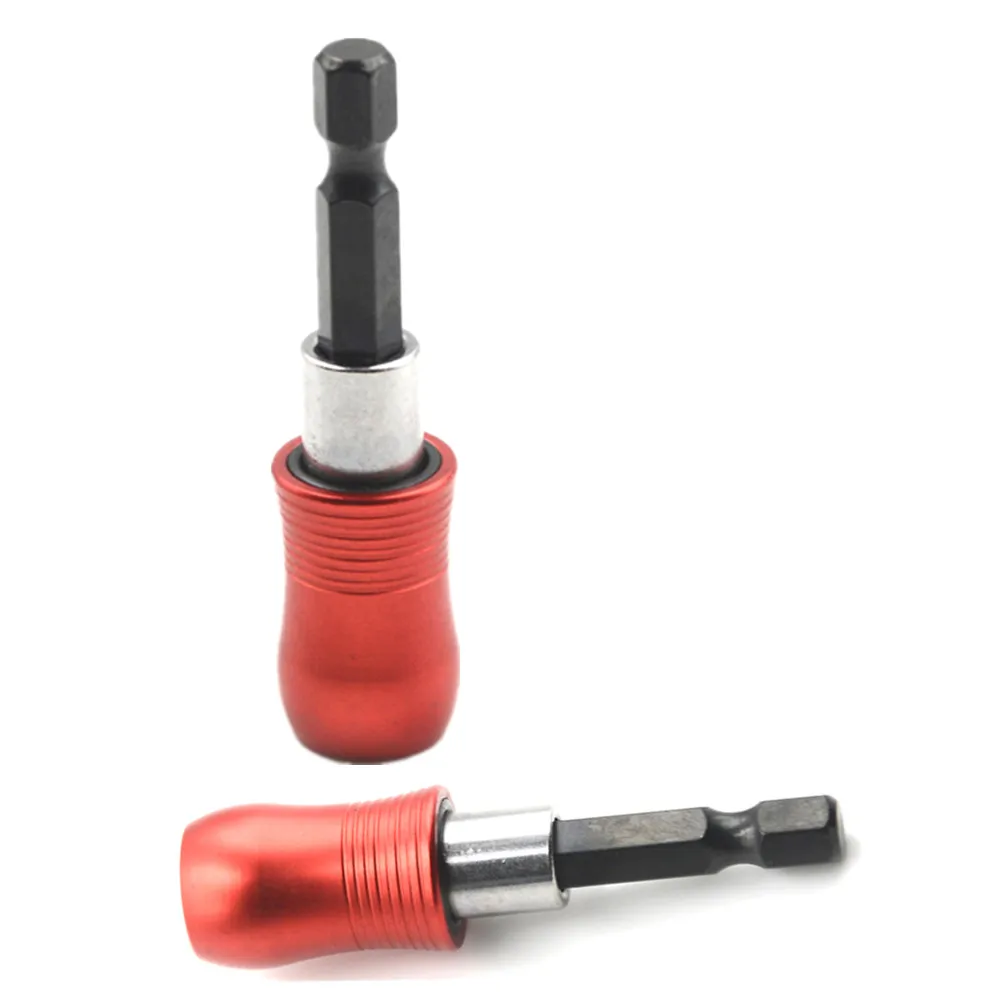 1pc 60mm 1/4 Inch Magnetic Bit Holder Hex Shank Quick Release Screwdriver Bit Holder Extension Bar