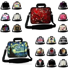 НОВАЯ Портативная сумка для ноутбука 10, 12, 13, 14, 15, 17, 15,6, 13,3 дюймов, чехол для ноутбука Chromebook, чехол для Macbook, acer, sony, рождественский подарок