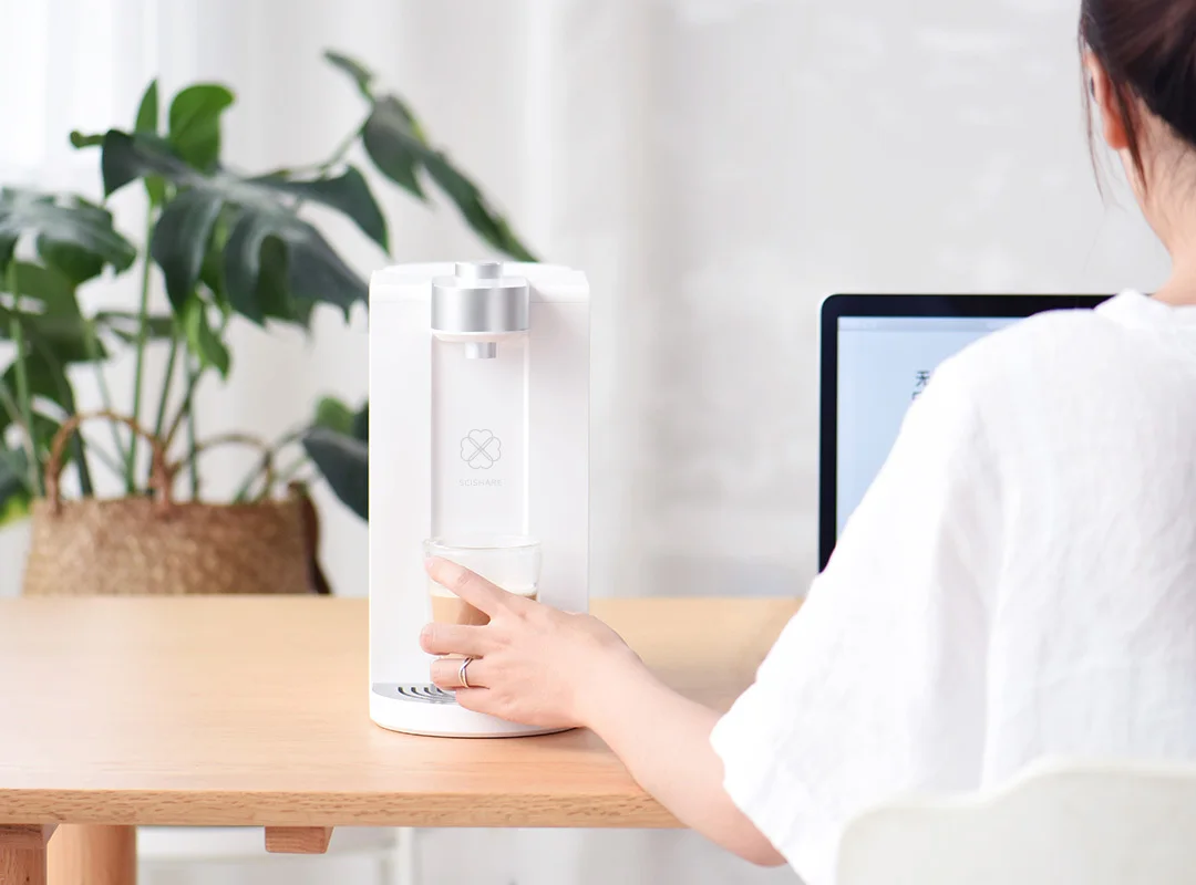 Xiaomi Scishare Instant Water Dispenser Temperature Adjustable Desk Mini Water Dispenser Electric Kettle Warm Hot Water Drinking