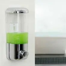 500 мл настенный шампунь диспенсер для мыла; для дезинфицирующих средств жидкость для душа увлажняющее мыло дозатор жидкости