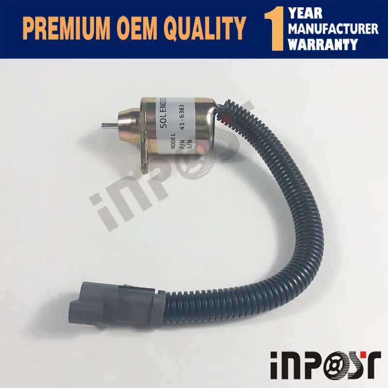 Остановочный соленоид клапан для Yanmar двигатель термо King TK 41-6383-41-4306 12V 1503ES-12S5SUC11S