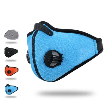 

Cycling Face Mask Anit-fog Breathable Dustproof Respirator Outdoor Sport Face Mask Protection Anti-splash Dust Mask Filter New 7