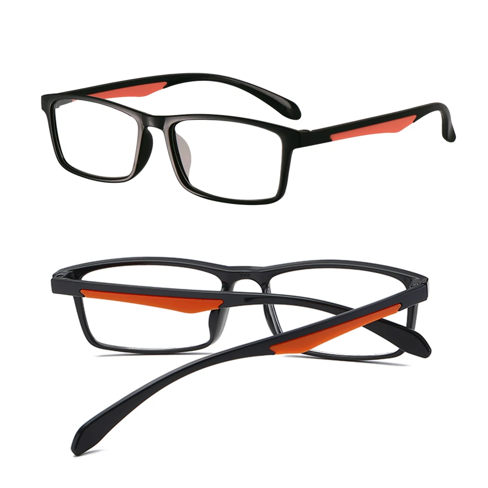 1,0-+ 4,0 женские и мужские Ультра-светильник TR90 очки для чтения прозрачные HD линзы дальнозоркости увеличительные очки подарок для родителей