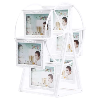

5 Inch DIY Ferris Wheel Photo Frame Detachable Combination European Photo Display Frame Home Decor