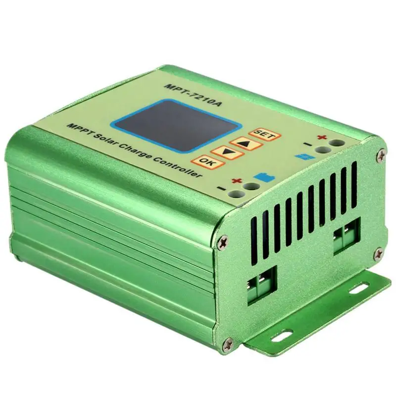 MPPT Solar Controller Voltmeter NC Boost Module 24V-72V Battery Charger Solar Panel Battery Regulator Charge Controller 3
