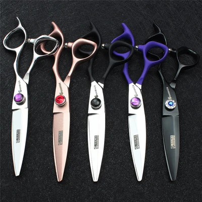 

Pet Scissors Barber Scissors Set Japanese-style Willow Shears Slippers Fatty Cut 6-inch Hairdresser's Special Scissors