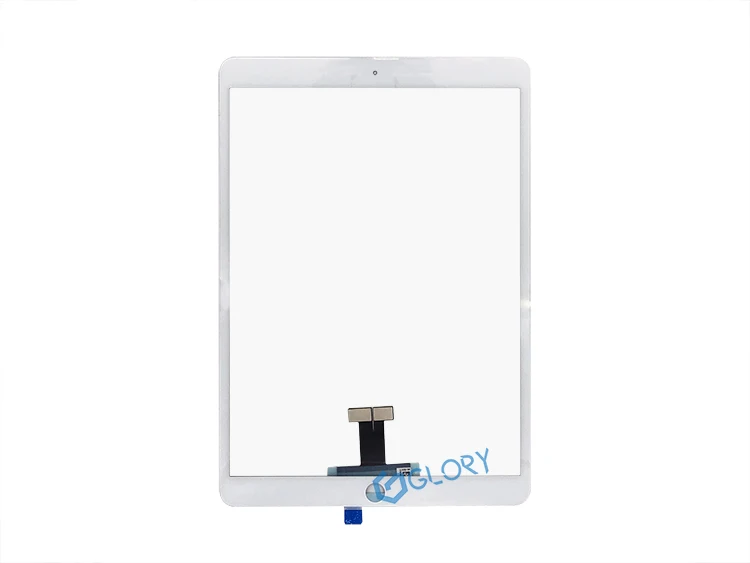 A1701 A1709 сенсорный экран для iPad Pro 10,5 Сенсорная панель дигитайзер внешнее стекло без кнопки - Цвет: White