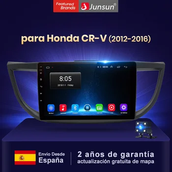 

Junsun V1 pro 4G+64G CarPlay Android 9.0 DSP For Honda CR V 2012-2016 Car Radio Multimedia Video Player Navigation GPS