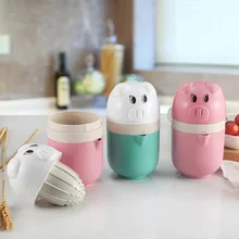 Горячая портативная свинья мини ручная соковыжималка фруктовый оранжевый цитрусовый соковыжималка XJS789