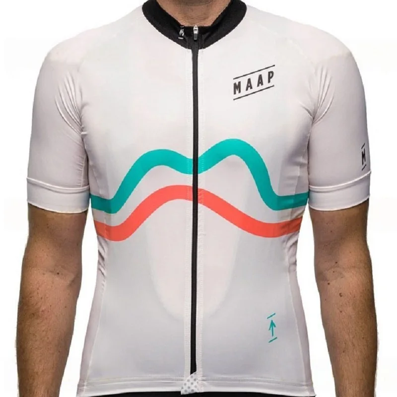 1 Классическая гоночная одежда MAAP Team в старом стиле, велосипедная майка MTB cyclist с коротким рукавом, рубашка для горного велосипеда с защитой от пота, быстросохнущая одежда - Цвет: 1