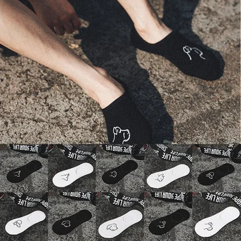 

2020 Summer Invisible Boat Women's Short Socks Low Socks Slipper Shallow Mouth No Show Socks for Ladies Girls Meias Breathable