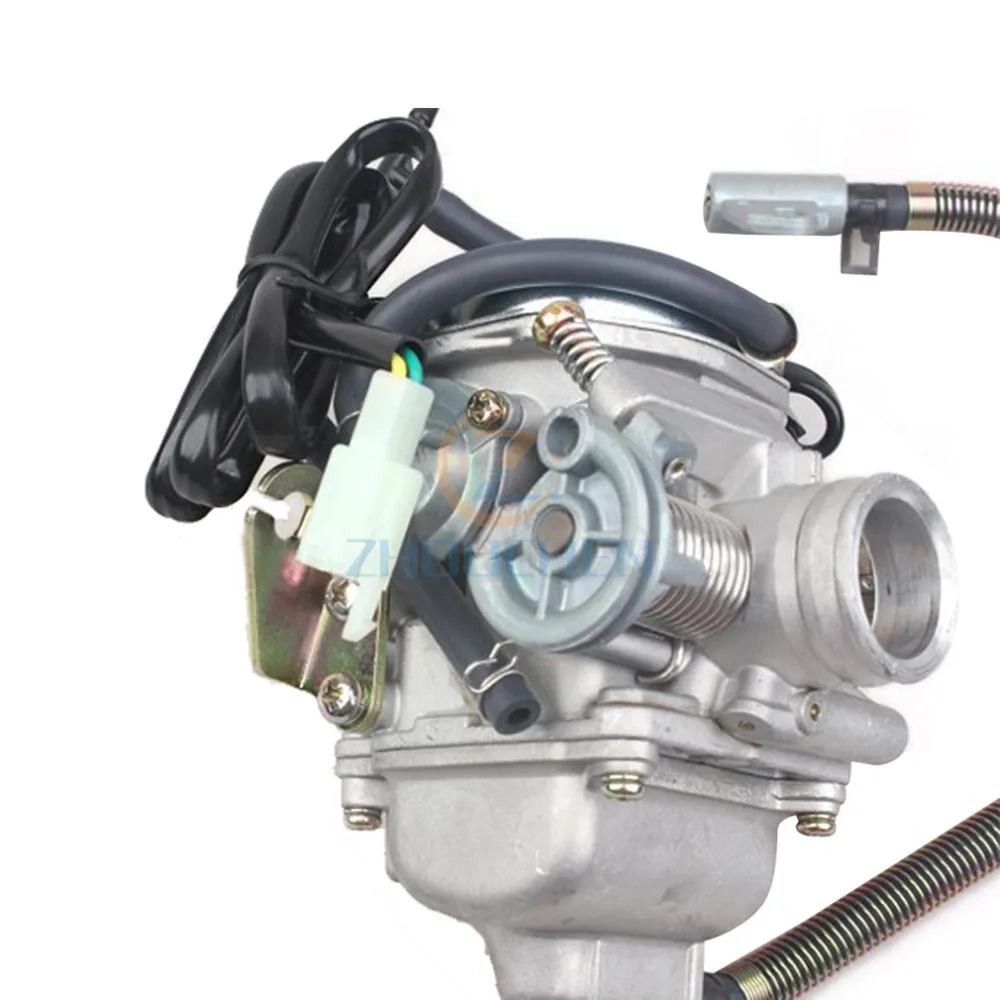 PD24J 24 мм мотоцикл карбюратор для GY6 4 тактный 125cc 150cc ATV ДВИГАТЕЛЬ Kart