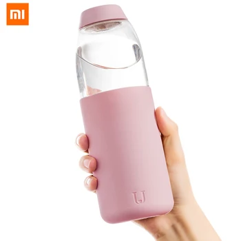 

Xiaomi Jordan&Judy 260/560ml Cup Porable Water Bottle Tritan Cups Leakproof Water Cup Tea Cup With Silicone Cover For Smart Home