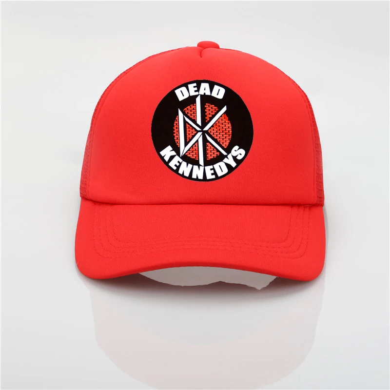 Модная шапка Dead Kennedys, шапка с сеткой, бейсбольная кепка для мужчин и женщин, летняя трендовая Кепка, новая молодежная Джокер, Солнцезащитная шляпа, пляжный козырек, шляпа