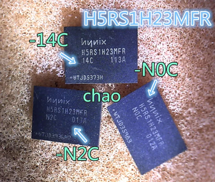

5pcs/lot H5RS1H23MFR-N2C H5RS1H23MFR-14C H5RS1H23MFR-NOC N0C