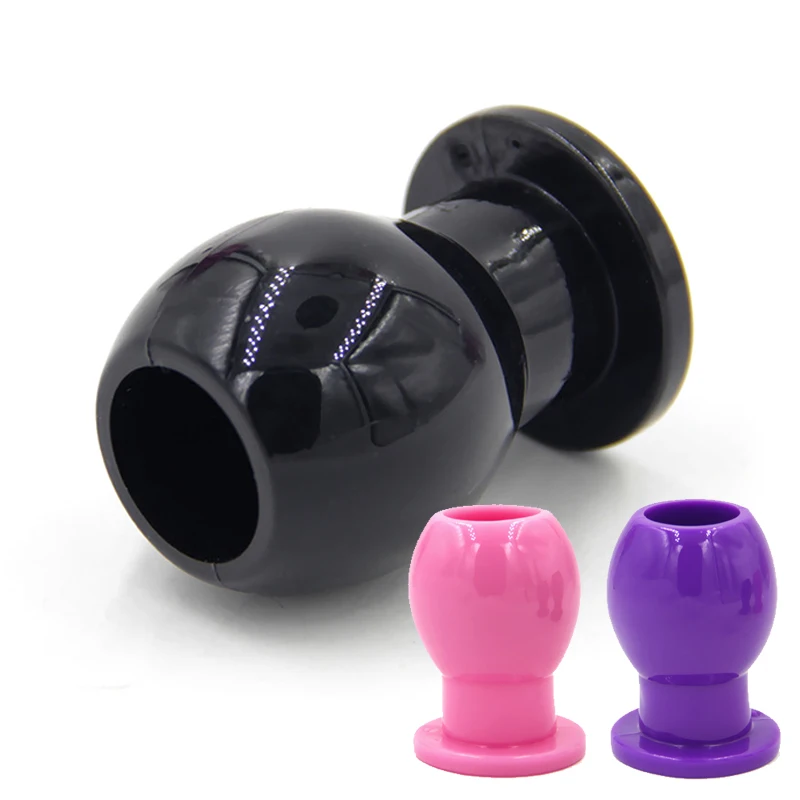 Enema Anal Dilator Hollow Anal Plug Douche Extender Sex Toys For Gay Butt Plug Peep Vagina and Aual Erotic Intimate Goods