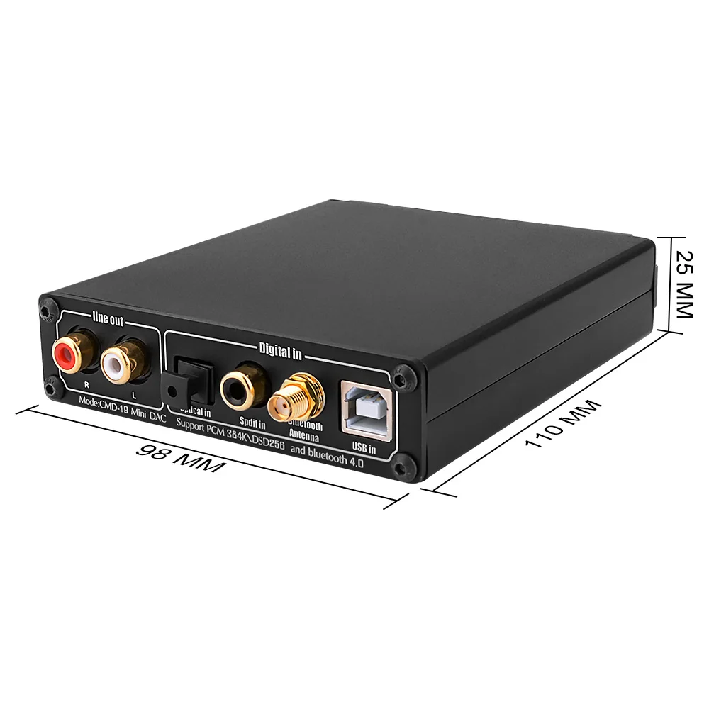 AIYIMA CSR8675 Bluetooth 5.0 Ricevitore XMOS Digital Audio Decoder Decodifica Coassiale Ottico USB