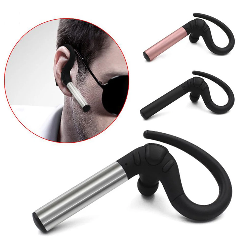 Bluetooth V4.1 Wireless Earphones Built-in Mic Stereo Ear Hook Headset Headphone
