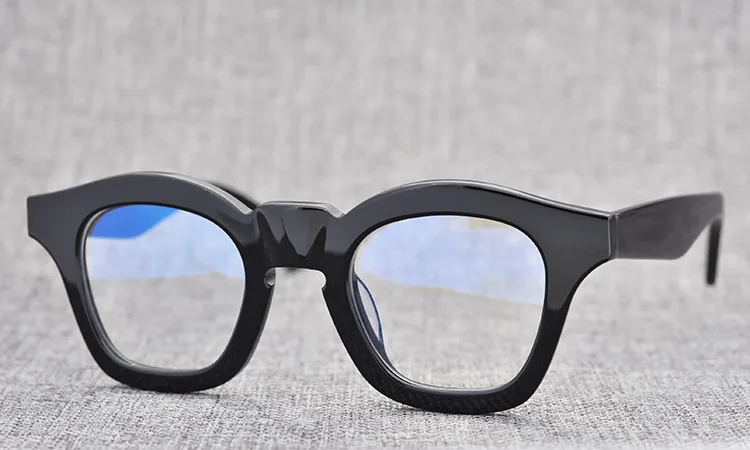 Zerosun очки мужские компьютерные очки мужские ацетатные очки оправа толстый анти синий светильник UV400 поддельные Модные Винтажные черепахи