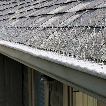 

25cm Plastic Birds Spikes Anti Climb Wall Fence Bird-repeller Anti Pigeon Device for Household Bedroom Protection