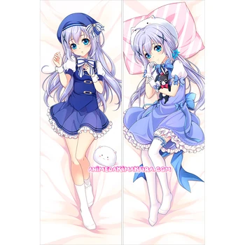 

Is the Order A Rabbit Kafuu Chino Anime Girl Dakimakura Hugging Body Pillow Case Covers