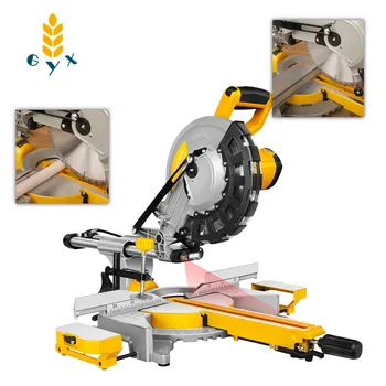 Best 10 Inch Aluminum Sawing Machine Household 45 Degree Single Oblique Electric Woodworking Cutting Machine