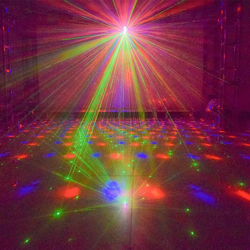 Диско лазерный светильник RGB проектор вечерние светильник s DJ светильник ing эффект для продажи светодиодный для дома Свадебные украшения