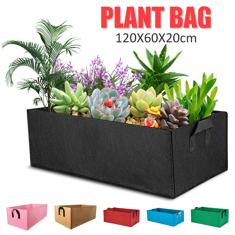 Для выращивания растений сумка 120x60x20 см грядка анти-коррозия на открытом воздухе