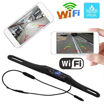 

Car Camera Auto Reversing Waterproof Backup Wide View Angle Night Vision Universal Vehicle Camera System for iOS Android Phones