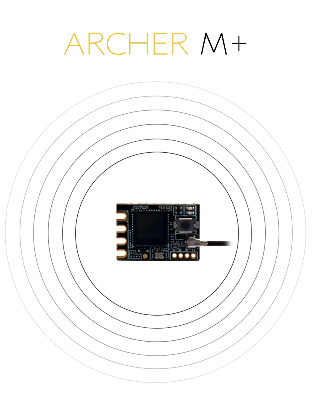FrSky ArcherM+ ACCST Mini 16/24 CH приемник Мини 1g приемник для дрона FPV