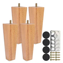 6/10/15 Cm Wooden Furniture Feet Home Sofa Cabinets Beds Legs Square Leg for Chair Table Furniture Parts with Accessories 6/10/15 Cm Wooden Furniture Feet Home Sofa Cabinets Beds Legs Square Leg for Chair Table Furniture Parts with Accessories