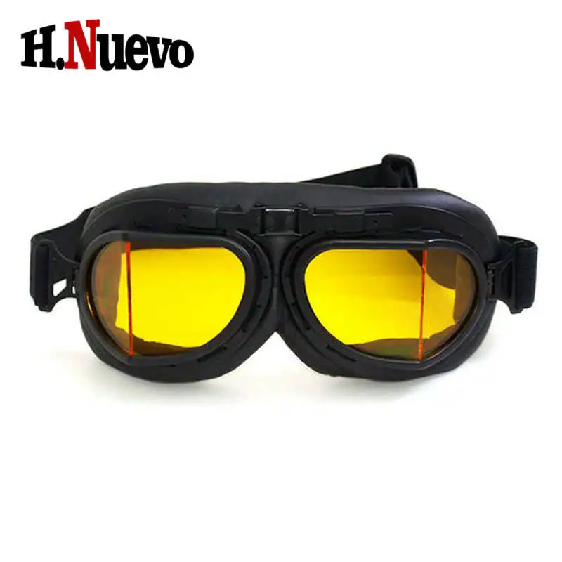 Yellow Lens Защитные очки для защиты от ветра и тумана, пылезащитные универсальные мотоциклетные очки для мотокросса, очки для внедорожников, внедорожников - Цвет: Yellow Lens