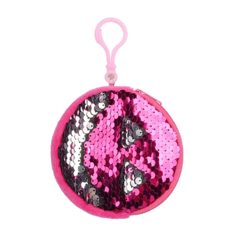 

Girl Sequin Purse Mini Sparkle Bag Baby Women Purses Sequin Coin Purse Coin Organizer Handbag Zippered Bag Ornament Diaper Bag