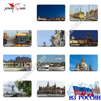 

Fridge magnet stiker Dresden Дрезден, Германия туристический Магнит на холодильник размером 40x70 мм.