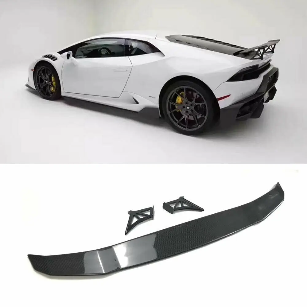 LP580 LP610 задний спойлер из углеродного волокна крыло для Lamborghini huracan