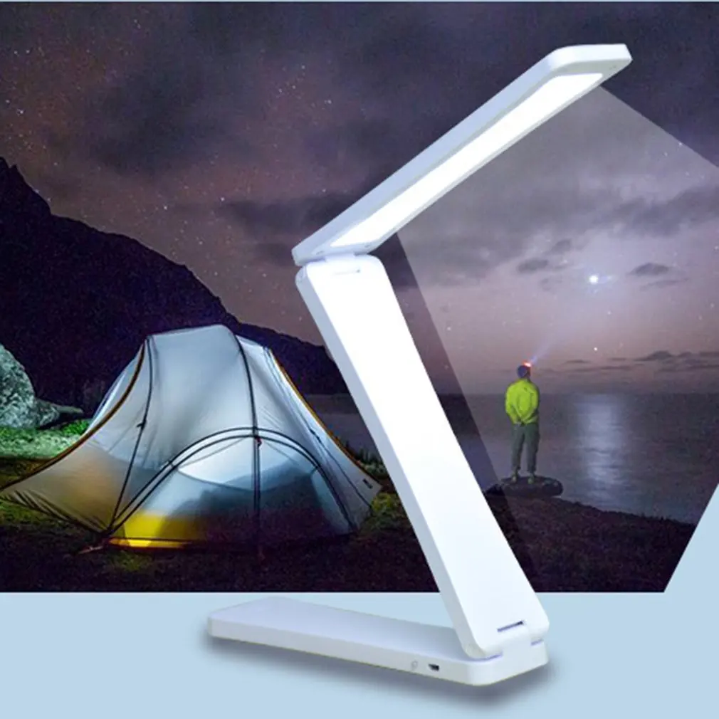 Creative Eye-Protection Led Table Lamp Folding Night Light Leds Touch Sensitive Control Indoor Lighting Desk Lamps Dropship