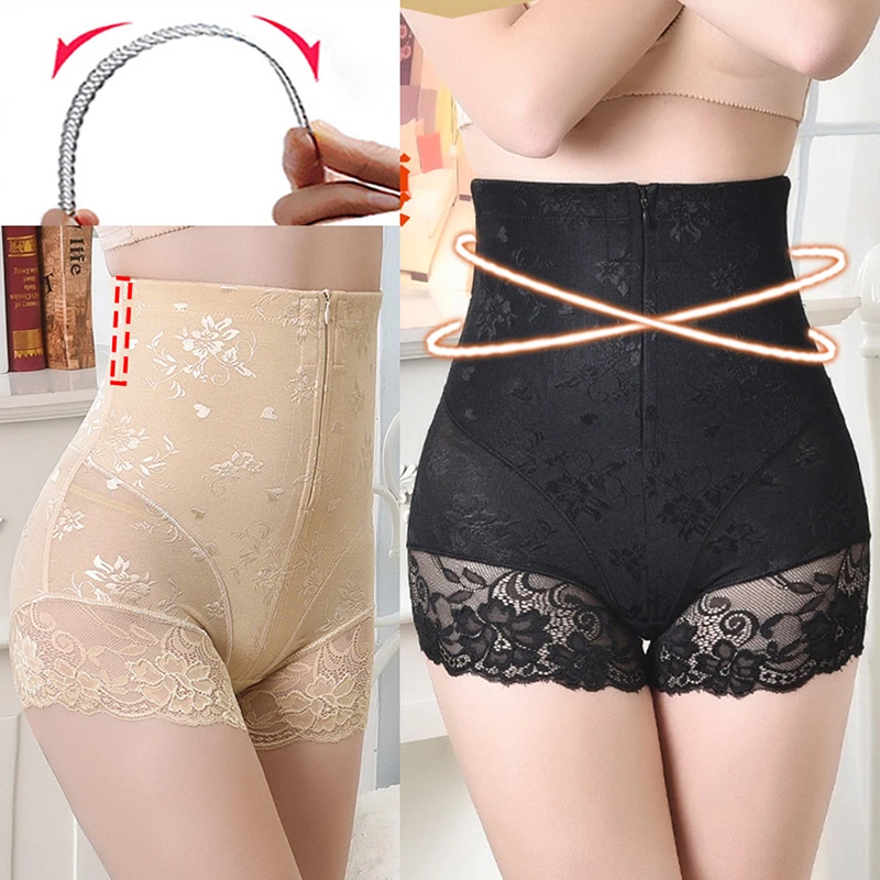 2022 New Tummy Control Panties Women Body Shaper High Waist Shaper Pants Seamless Shapewear Postpartum Panties Waist Trainer shapewear shorts