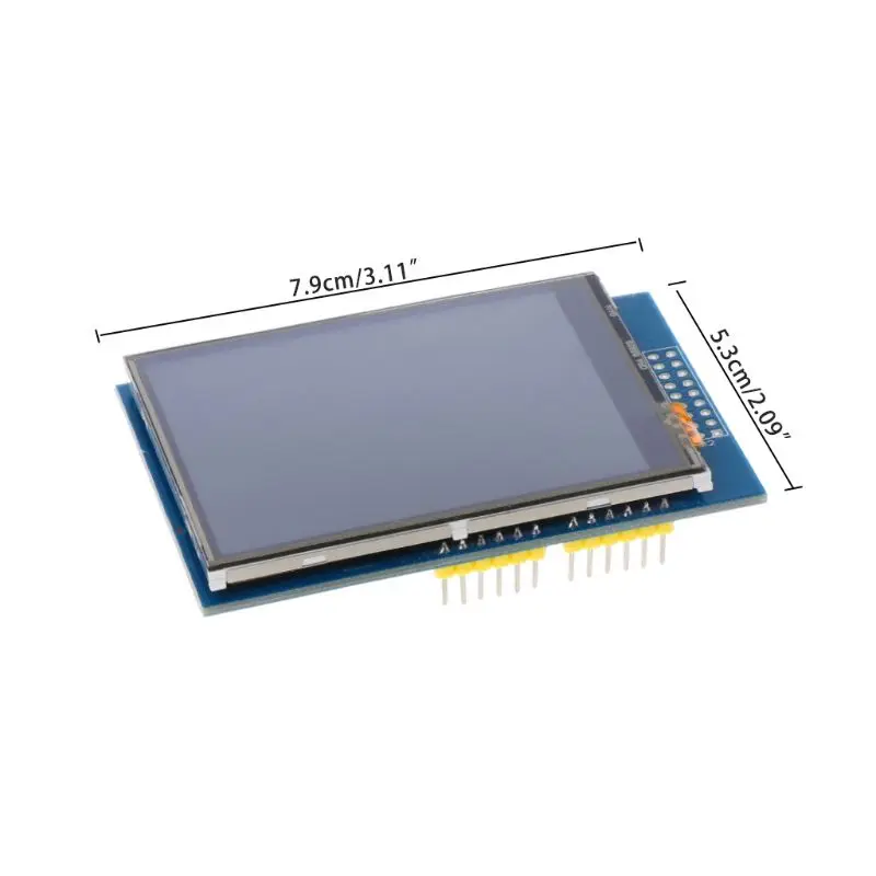 2,8 дюймов 240x320 TFT ЖК-экран модуль серийный экран с резистивной сенсорной панелью цифровые запасные части DIY комплект для UNO 4XFB