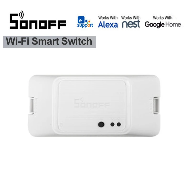 

SONOFF DIY basic R3 Smart home Switch WIFI controller timer work with Alexa Google home IFTTT control by ewelink