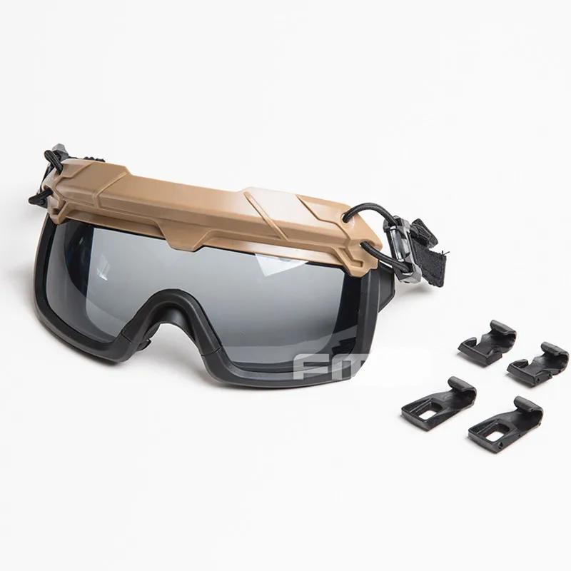 BOOIU tactique 11 pièces casque rapide autocollant magique