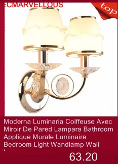 Декор для дома Luminaria ванная комната Penteadeira Lampara Лофт Декор De Aplique Luz сравнению Wandlamp свет для Домашний Светильник Настенный светильник